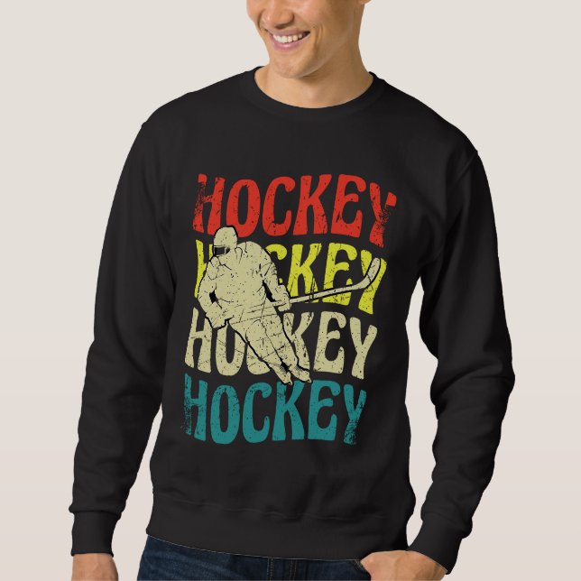 Sudadera Hockey Hockey Hockey Funny Ice Hockey Frisbee Love (Anverso)