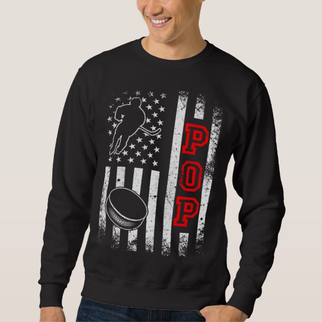 Sudadera Hockey Pop American Flag  Hockey (Anverso)