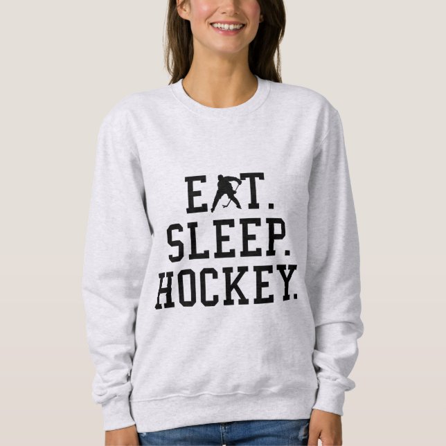 Sudadera Hockey sobre césped para dormir - Amantes del hock (Anverso)