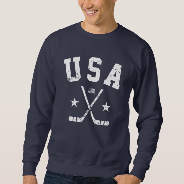 Sudadera Hockey sobre hielo de Estados Unidos (Anverso)