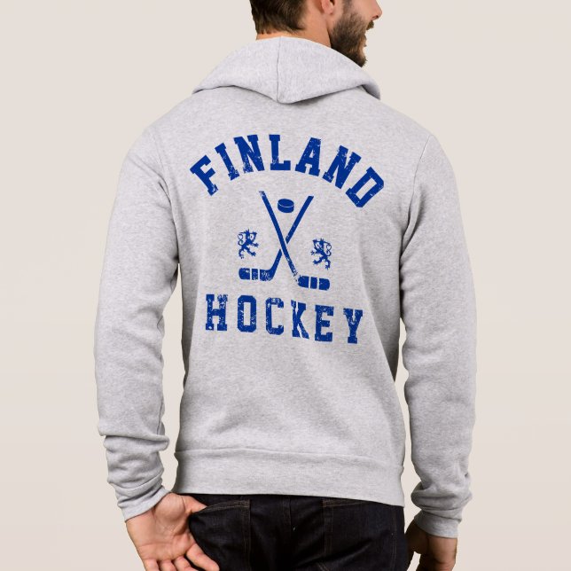 Sudadera Hockey sobre hielo de Finlandia (Reverso)