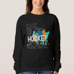 Sudadera Hockey sobre hielo de repetición de hockey sobre h