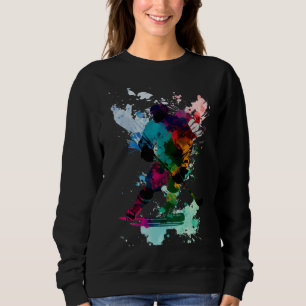 Sudadera Hockey sobre hielo Hockey Colorido Jugador de hock