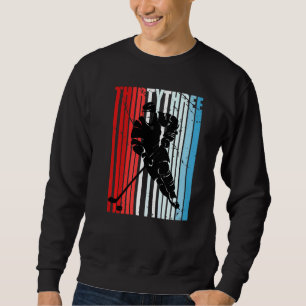 Sudadera Hockey sobre hielo masculino 33 jugador de cumplea
