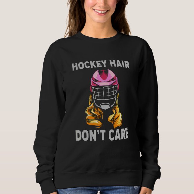 Sudadera Hockey Sobre Hielo Para Chicas Hockey Jugadora Dep (Anverso)