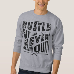 Sudadera Hockey sobre hierba, golpe y nunca se va