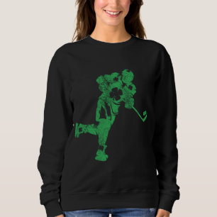 Sudadera Hockey sobre patines irlandeses Día de San Paddy's