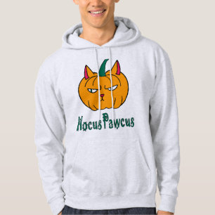 Sudadera Hocus pawcus Halloween calabaza gato jengibre magi