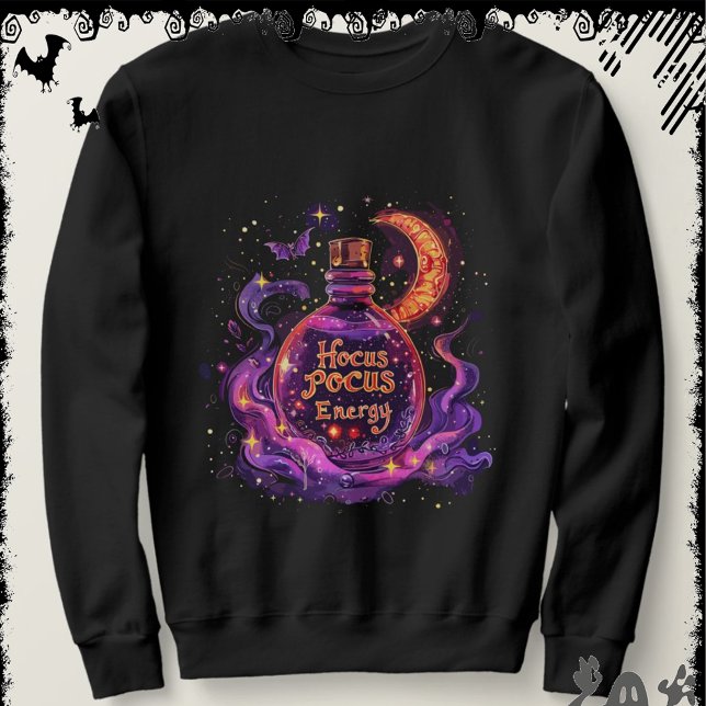 Sudadera Hocus Pocus Energy | ExDesigner | Halloween (Subido por el creador)