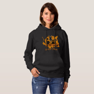 Sudadera Hocus Pocus Halloween Gato Bruja Jack O Lantern Di