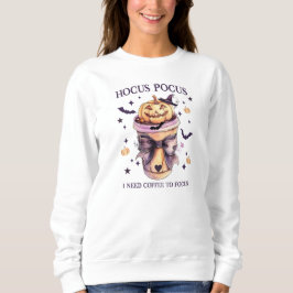 Sudadera Hocus Pocus Necesito un café para centrar la diver