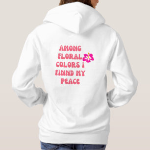 Sudadera Hoddie con frase motivadora en rosa