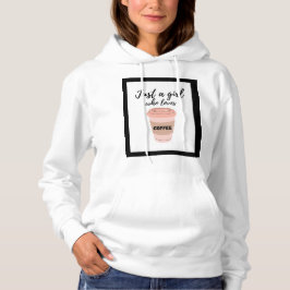 Sudadera Hoddie de diseño de café para mujeres