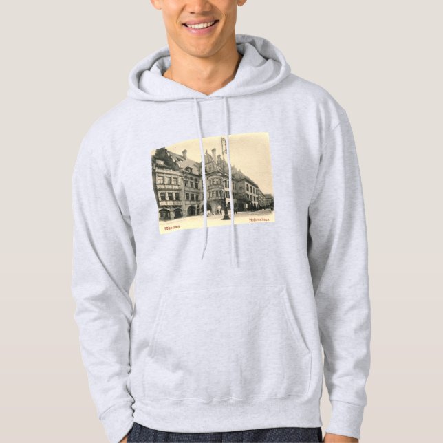 Sudadera Hofbrauhaus, Munich, Alemania 1900 Vintage (Anverso)