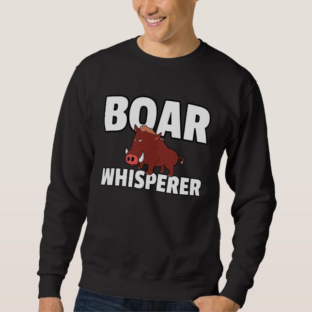 Sudadera Hog Hunting Boar Hunter (Anverso)