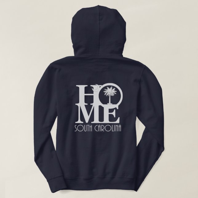 Sudadera HOGAR Carolina del Sur (Impresión trasera) (Reverso del diseño)