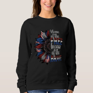 Sudadera Hogar De Los Libres Por El Valiente Girasol