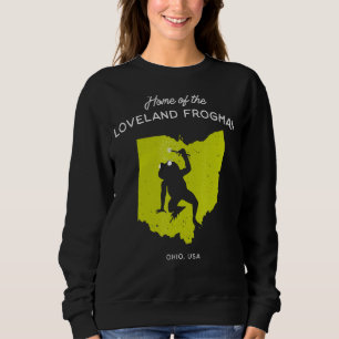 Sudadera Hogar De Loveland Frogman Ohio Usa 1