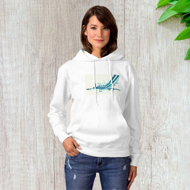 Sudadera Hogar de mujeres de paisajes urbanos (Subido por el creador)