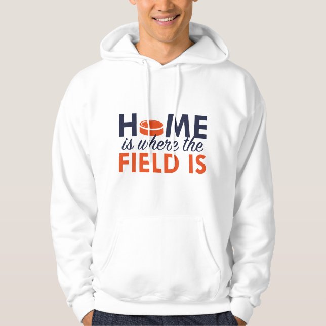Sudadera Hogar Es Donde Está El Campo (Anverso)