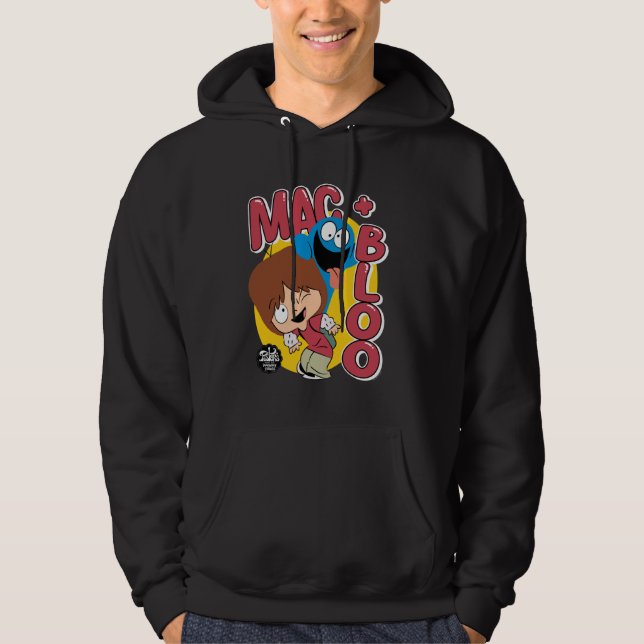 Sudadera Hogar Foster para amigos imaginarios Mac y Bloo F (Anverso)