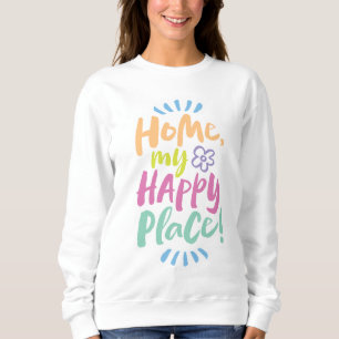 Sudadera ¡HOGAR, mi lugar feliz! Salón Acogedor PJ - Homebo