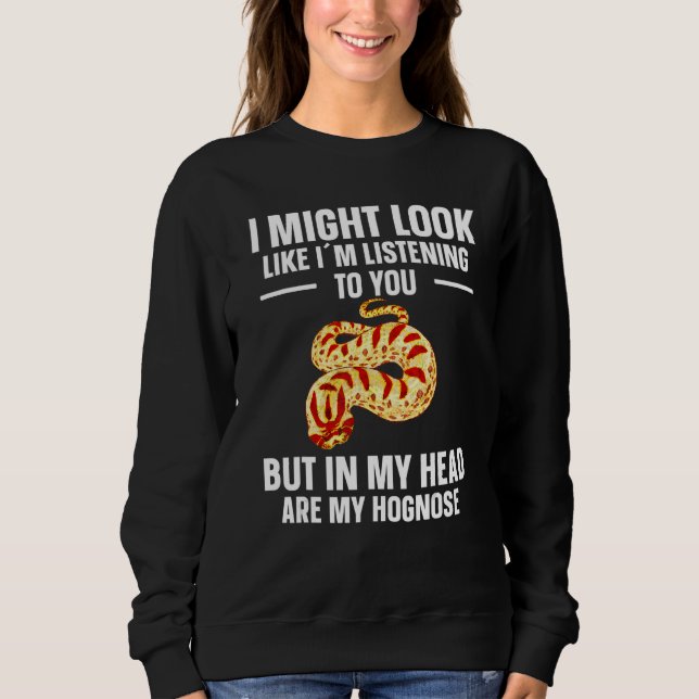 Sudadera Hognose Snake Funny Western Hoggy Snake Lover (Anverso)