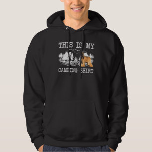 Sudadera Hoguera Lebrel Afgano Perro Esto Es Mi Acampada
