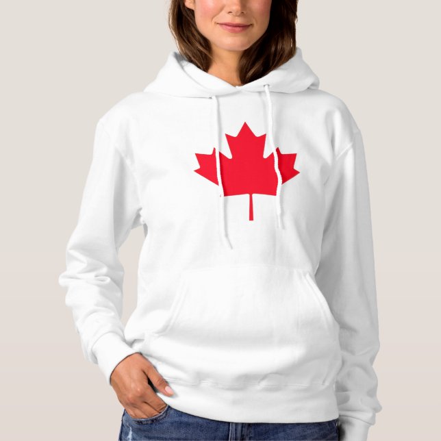 Sudadera Hoja de Arce Canadiense (Anverso)