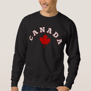 Sudadera hoja de arce de Canadá