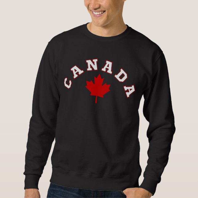 Sudadera hoja de arce de Canadá (Anverso)