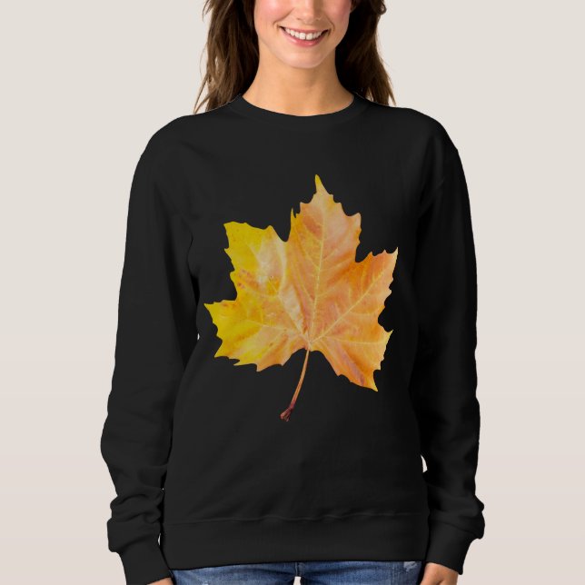Sudadera Hoja de arce otoñal (Anverso)