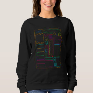 Sudadera Hoja de caracteres de Dungeons Fantasy Rpg Gamer