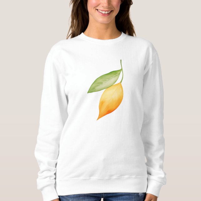 Sudadera Hoja de Naranja (Anverso)