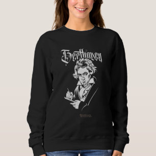Sudadera Hoja Retrato De Beethoven De Música Missa Solemnis