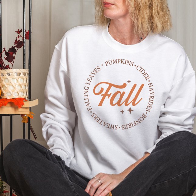 SUDADERA HOJAS CAÍDAS TEMÁTICAS DE AGOSTO, PUMPKINS, CIDER (Subido por el creador)