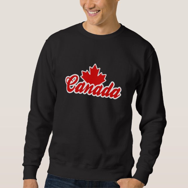Sudadera Hojas de arce de Canadá (Anverso)