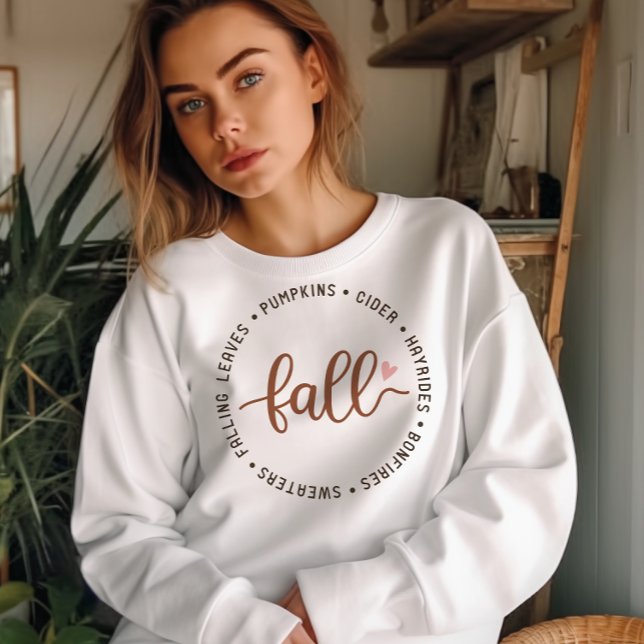 SUDADERA HOJAS DE CAÍDA TEMÁTICA DEL OTOÑO, CIDER, PUMPKINS (Subido por el creador)