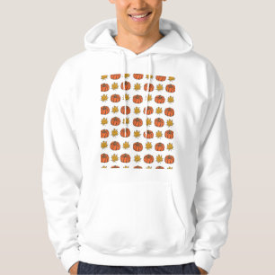 Sudadera Hojas de otoño: Patrón de calabaza dibujada a mano