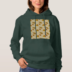 Sudadera Hojas de roble acogedoras de arce de otoño