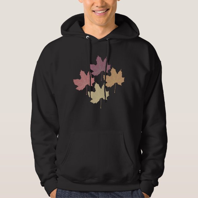 SUDADERA HOJAS MAPLE (Anverso)