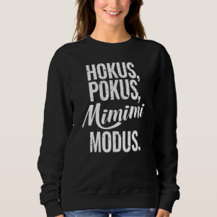 Sudadera Hokus Pokus Mimimi Modo Estatuas Hombres Mujeres M