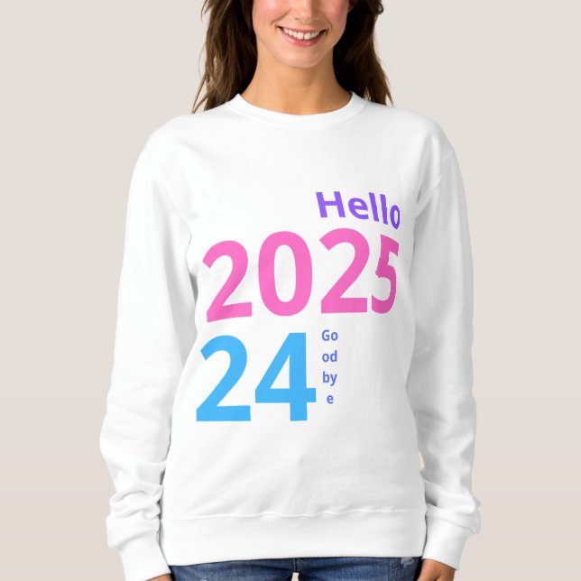 Sudadera Hola 2025 (Anverso)