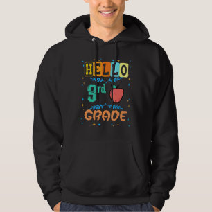 Sudadera Hola 3º Grado Primer Día Apple Para Profesores Est