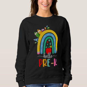 Sudadera Hola A Los Niños Maestros De Predicación Del Boho