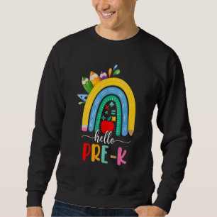 Sudadera Hola A Los Niños Maestros De Predicación Del Boho