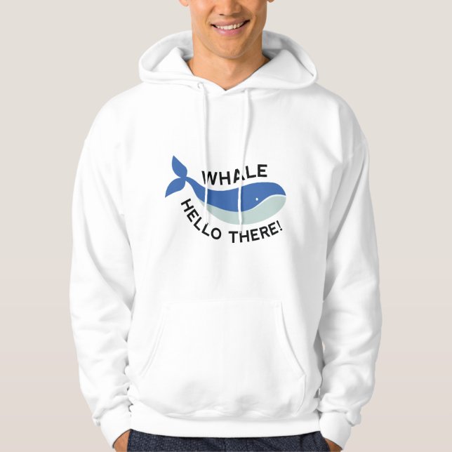 Sudadera ¡Hola Ballena! (Anverso)