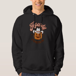 Sudadera Hola Calabaza Rodeo Occidental País Otoño Sureño 