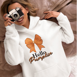 Sudadera Hola Calabazas, Vibes otoño otoño otoño de otoño