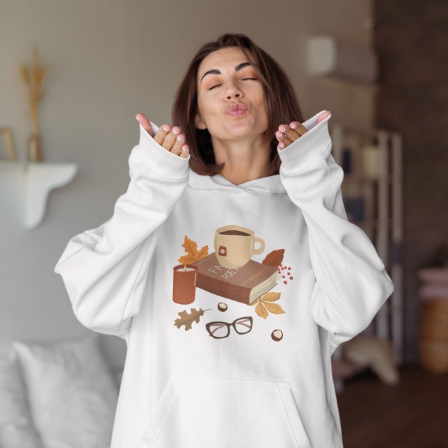 Sudadera Hola Calabazas, Vibes otoño otoño otoño de otoño (Subido por el creador)